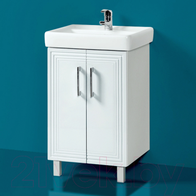 Тумба с умывальником Акваль Манго 55 / МАНГО.55.10.00.N