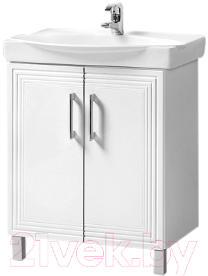 Тумба с умывальником Акваль Манго 70 / МАНГО.70.10.00.N - фото