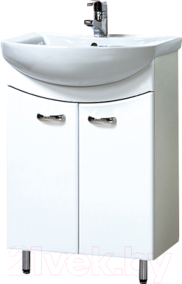 Тумба с умывальником Акваль София 60 / ES.60.00.00.N - фото