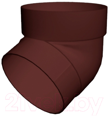 Колено для водостока Grand Line Стандарт ПВХ 67 градусов - фото