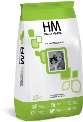 Сухой корм для кошек Наша Марка С кроликом и печенью НМ021-1 - фото