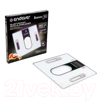 Напольные весы электронные Endever Aurora 553