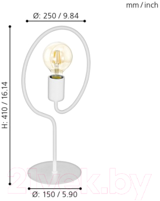 Прикроватная лампа Eglo Cottingham 43012