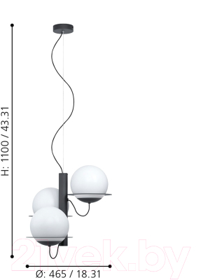 Потолочный светильник Eglo Sabalete 98364
