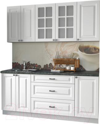 Кухонный гарнитур Интерлиния Мила Деко 1.8 Б - фото