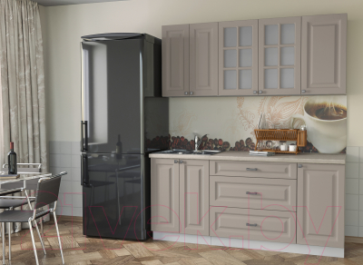 Кухонный гарнитур Интерлиния Мила Деко 1.8 Б