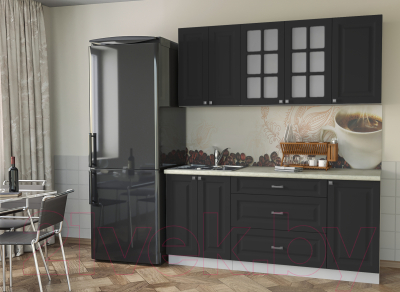 Кухонный гарнитур Интерлиния Мила Деко 1.8 Б