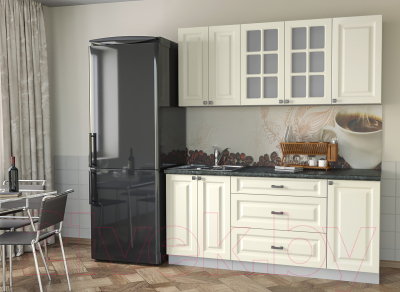 Кухонный гарнитур Интерлиния Мила Деко 1.8 Б