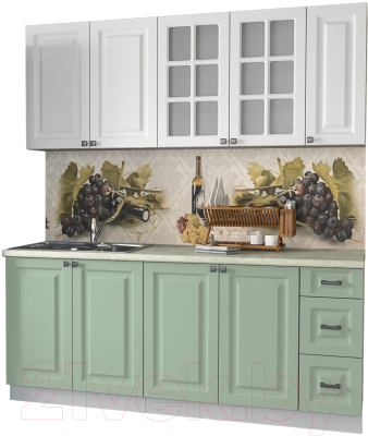Кухонный гарнитур Интерлиния Мила Деко 1.9 А - фото