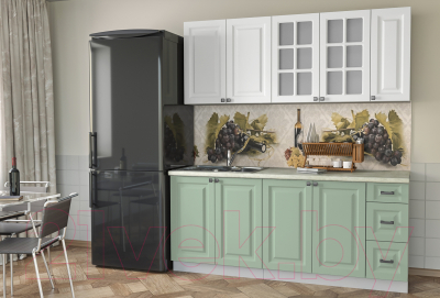 Кухонный гарнитур Интерлиния Мила Деко 1.9 А