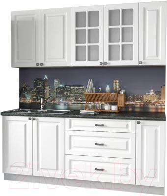 Кухонный гарнитур Интерлиния Мила Деко 1.9 Б - фото