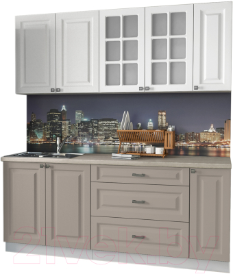 Кухонный гарнитур Интерлиния Мила Деко 1.9 Б - фото