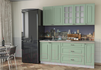 Кухонный гарнитур Интерлиния Мила Деко 1.9 Б