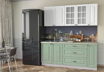 Кухонный гарнитур Интерлиния Мила Деко 1.9 Б