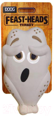 Игрушка для собак DOOG Застенчивая индейка / Feast01 - фото