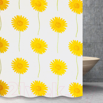 Шторка-занавеска для ванны Savol S-01718E