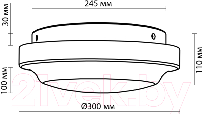 Светильник Odeon Light Tavoty 2760/2C