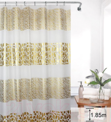 Шторка-занавеска для ванны Savol S-8PEVA05