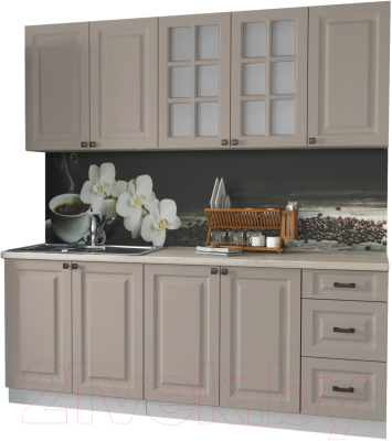 Кухонный гарнитур Интерлиния Мила Деко 2.0 А - фото