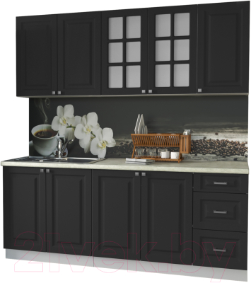 Кухонный гарнитур Интерлиния Мила Деко 2.0 А - фото