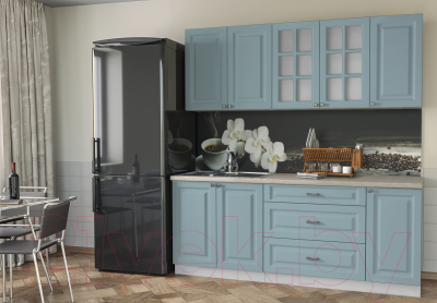 Кухонный гарнитур Интерлиния Мила Деко 2.0 Б