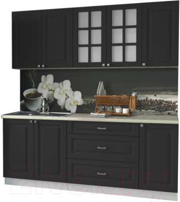 Кухонный гарнитур Интерлиния Мила Деко 2.0 Б - фото