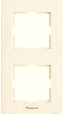 Рамка для выключателей и розеток Panasonic Karre Plus WKTF08122BG-BY - фото