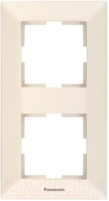 Рамка для выключателей и розеток Panasonic Arkedia WMTF08122BG-BY - фото