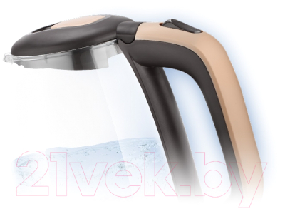 Электрочайник Centek CT-0065 (бежевый)