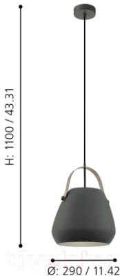 Потолочный светильник Eglo Bendall 98349