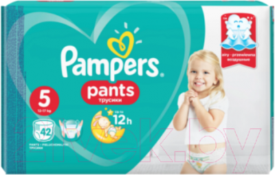 Подгузники-трусики детские Pampers Pants 5 - фото