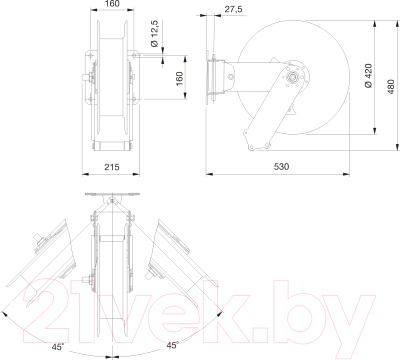 Шланг для компрессора Bahco BPHRO1315