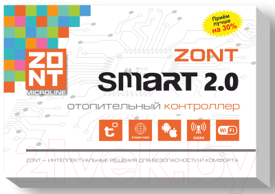 Термостат для климатической техники Zont Smart 2.0 744 / ML00004479
