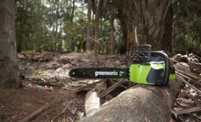 Пила цепная аккумуляторная Greenworks GD40CS15 бесщеточная 40V 35см / 2005707