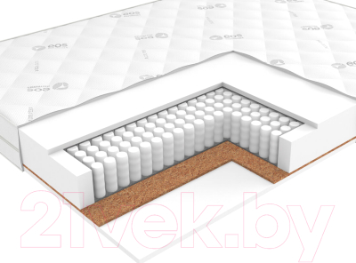 Детский матрас EOS Идеал 1а/2 70x160 - фото