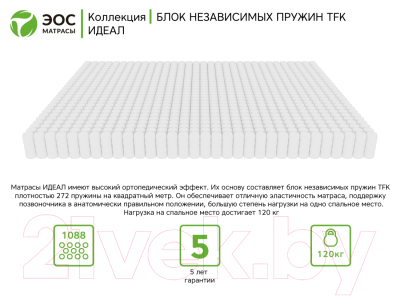 Детский матрас EOS Идеал 20 70x160