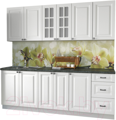 Кухонный гарнитур Интерлиния Мила Деко 2.2 А - фото