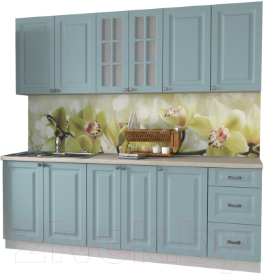 Кухонный гарнитур Интерлиния Мила Деко 2.2 А - фото