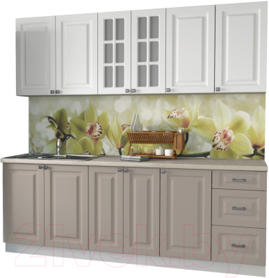Кухонный гарнитур Интерлиния Мила Деко 2.2 А - фото