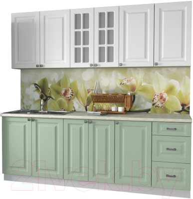 Кухонный гарнитур Интерлиния Мила Деко 2.2 А - фото