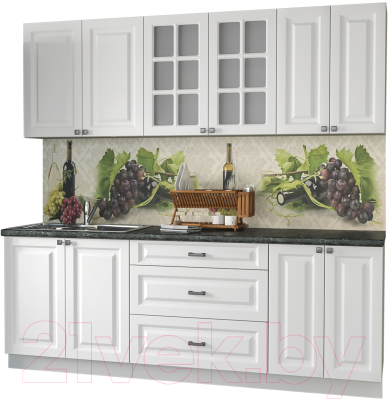 Кухонный гарнитур Интерлиния Мила Деко 2.2 Б - фото