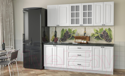 Кухонный гарнитур Интерлиния Мила Деко 2.2 Б