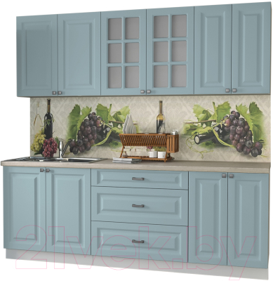 Кухонный гарнитур Интерлиния Мила Деко 2.2 Б - фото