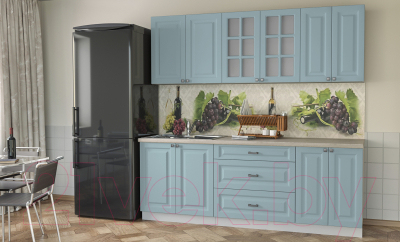 Кухонный гарнитур Интерлиния Мила Деко 2.2 Б