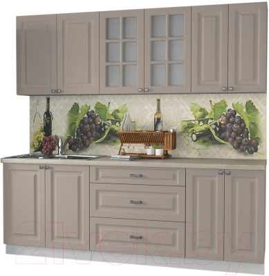 Кухонный гарнитур Интерлиния Мила Деко 2.2 Б - фото