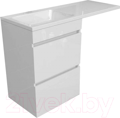 Тумба с умывальником Emmy Джерси 120 L - фото