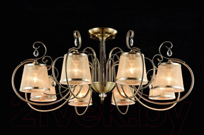 Люстра Freya Simone FR2020-CL-08-BZ / FR020-08-R