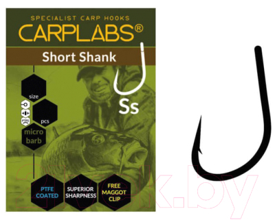 Набор крючков рыболовных Carplabs Short Shank № 02 / 765102902