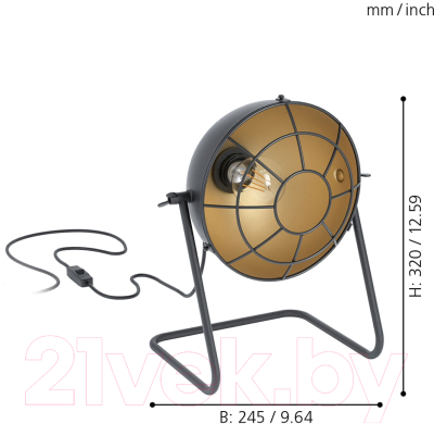 Декоративное освещение Eglo Treburley 43185