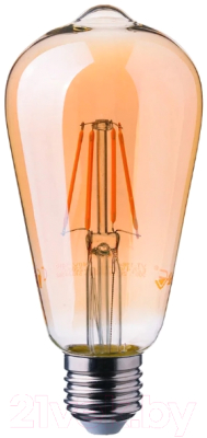 Лампа V-TAC 6 ВТ 725LM ST64 E27 2200K SKU-290 - фото